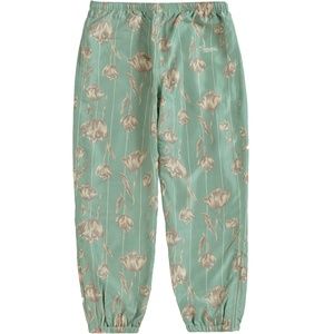 Supreme Floral Silk Track Pant (Mint) M